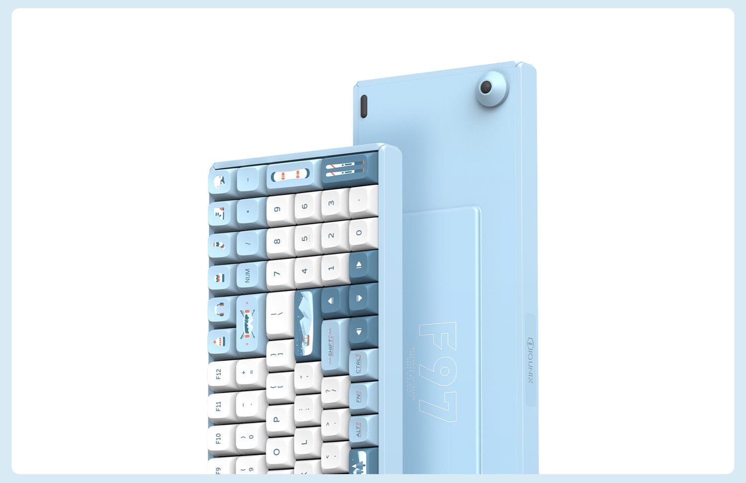 90% Mechanical keyboard with CNC Aluminum Case/RGB