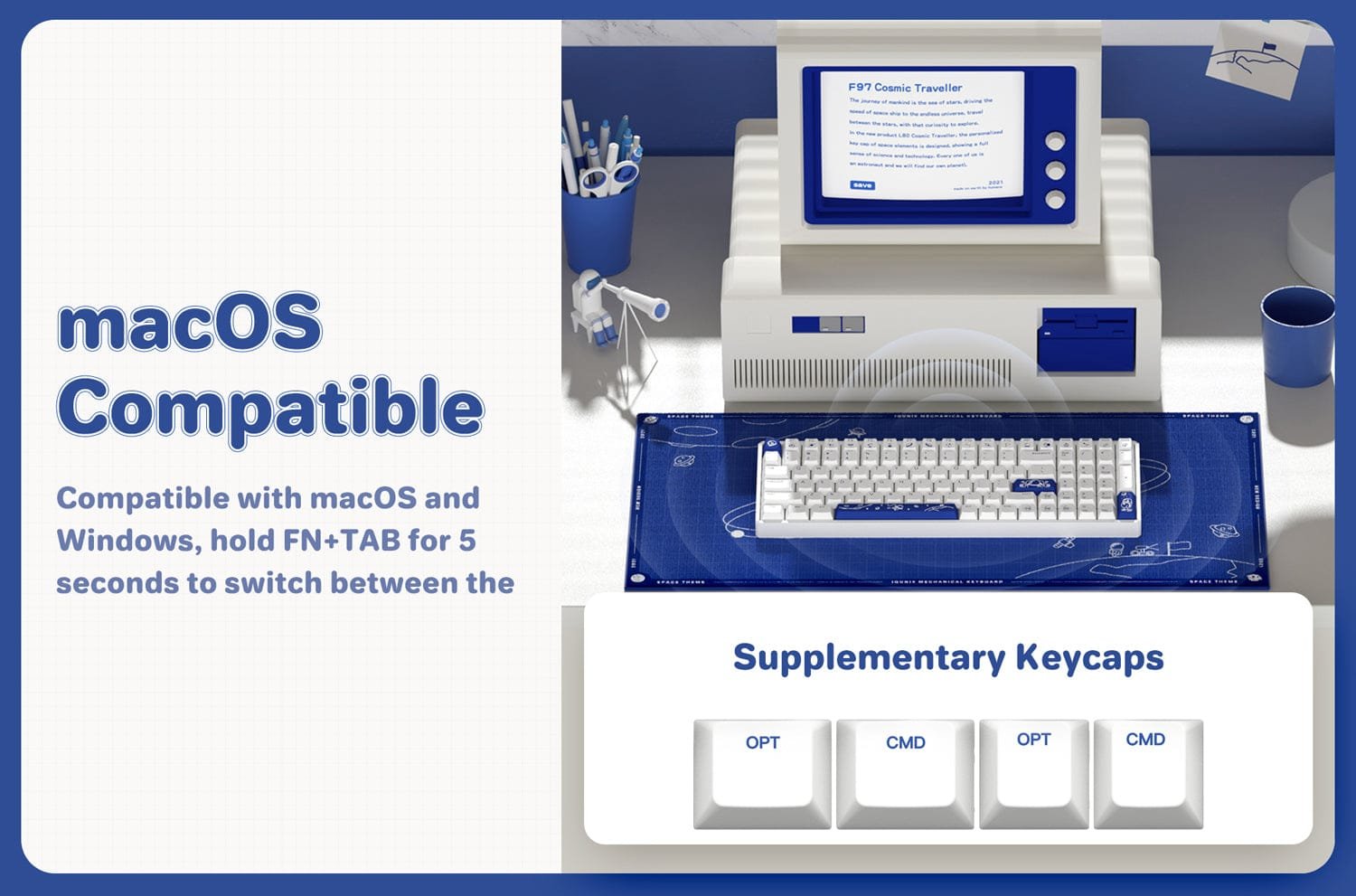 macOS compatiable wireless Mechanical Keyboard